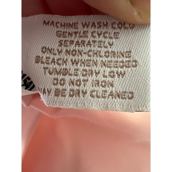 Chicos vtg Pink Single Button Blazer Professional Office Wear Career Jacket sz O - Picture 7 of 8